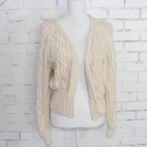 Agenda Cream Colored Cardigan Sweater Fall Sweater